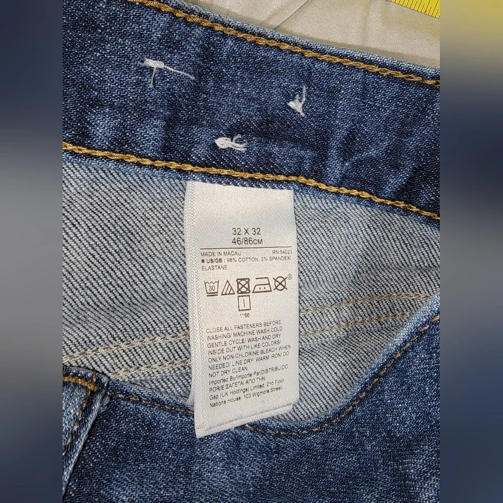 Banana Republic The Slim Fit Jean Men's Size 32 X 32 - Picture 4 of 12